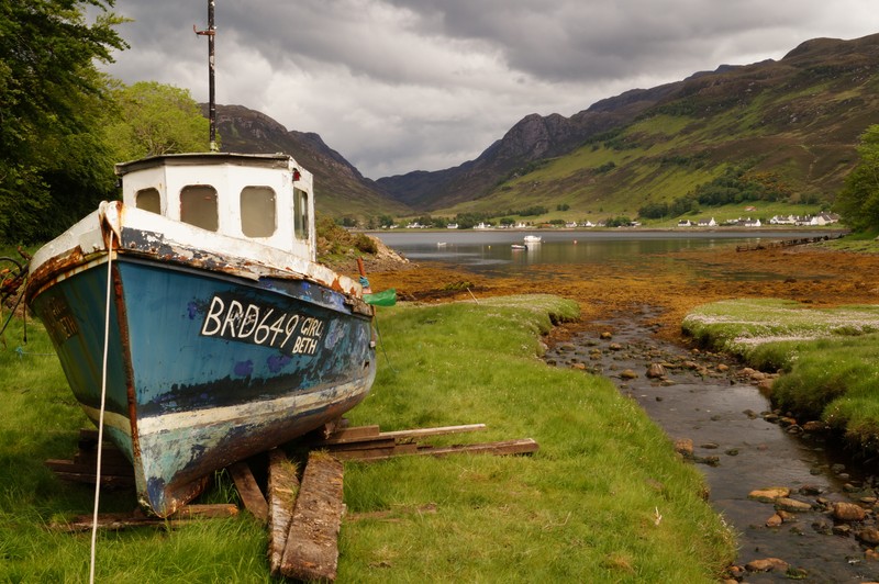 Wreck at Loch Long