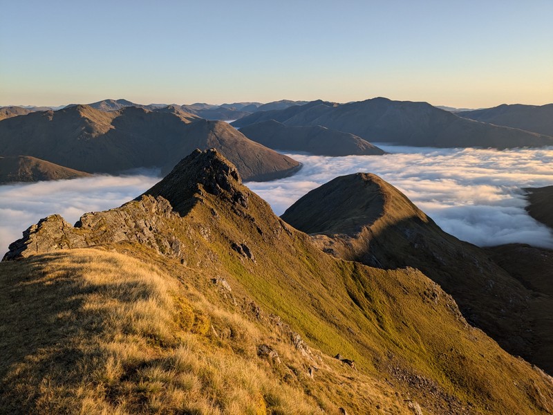 The South Glen Shiel ridge
