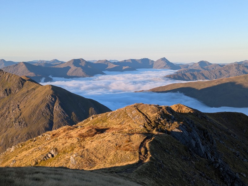 The South Glen Shiel ridge